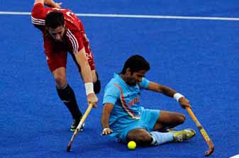 India hockey team feeling blue on London turf